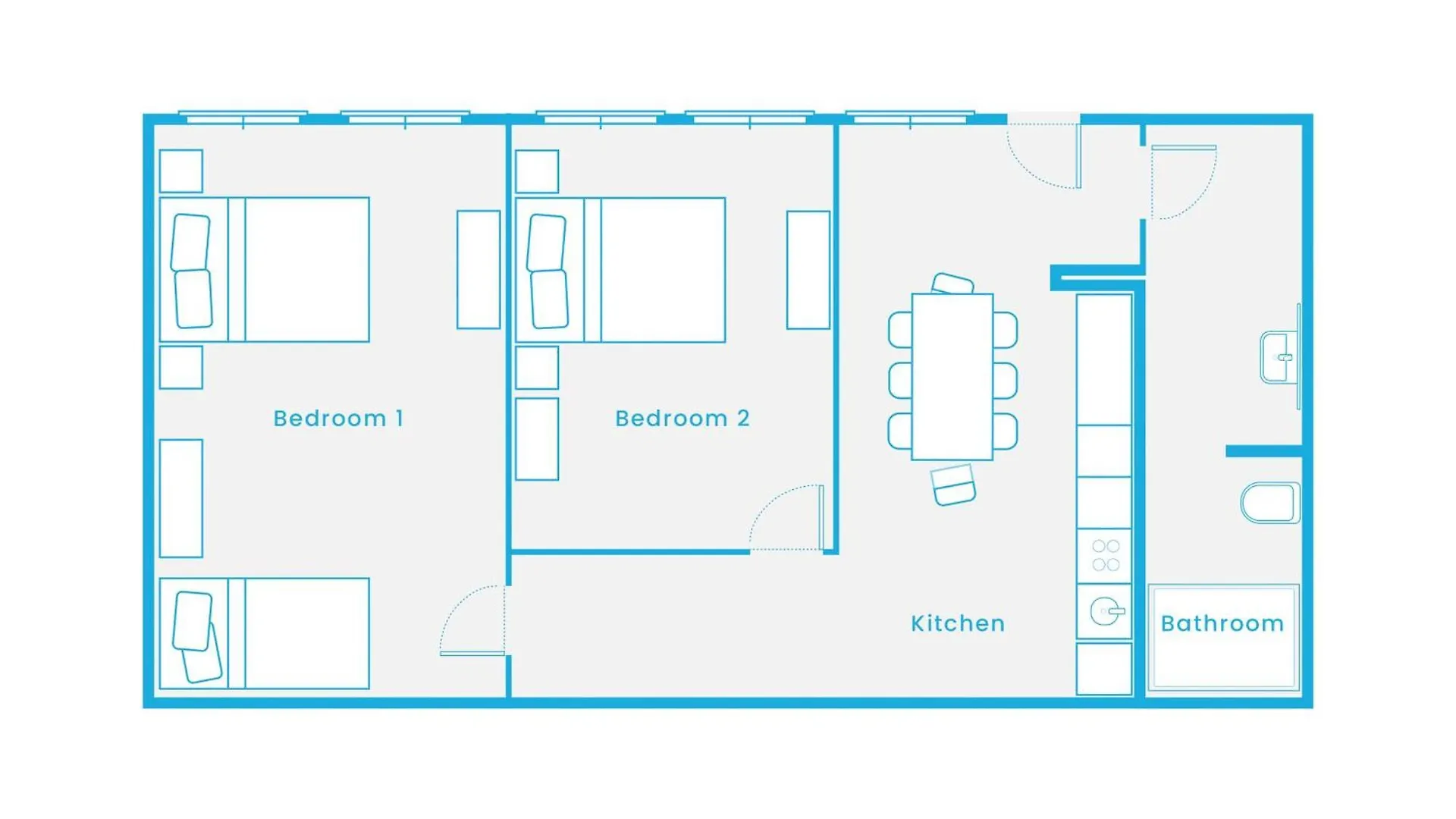 The Bornholmer - Lovely 2Br Apartments In Pberg Up To 5 Ppl Berlín 0*,