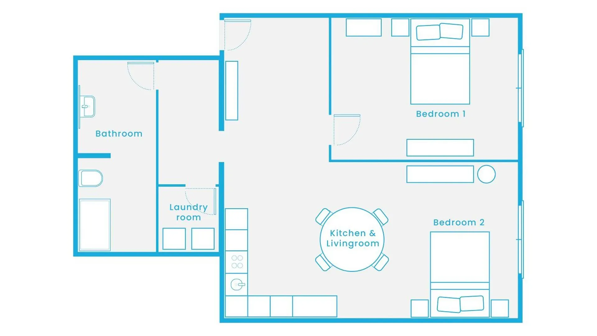 The Bornholmer - Lovely 2Br Apartments In Pberg Up To 5 Ppl Berlín